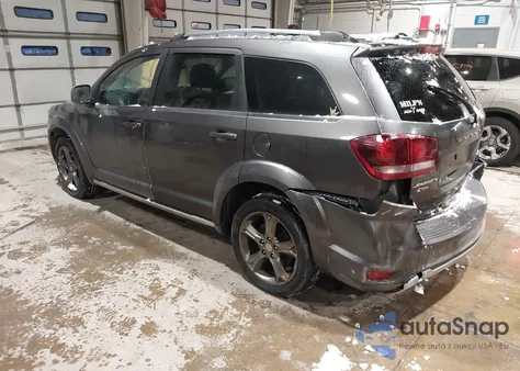 2015 Dodge Journey Crossroad from USA, damaged, VIN 3C4PDCGG6FT658781